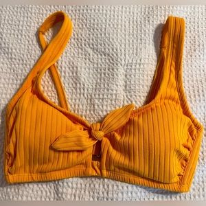 Xhilaration yellow bikini top D/DD